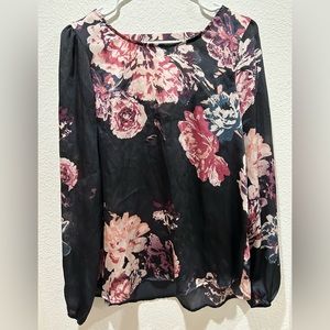 Daytrip long sleeve floral blouse